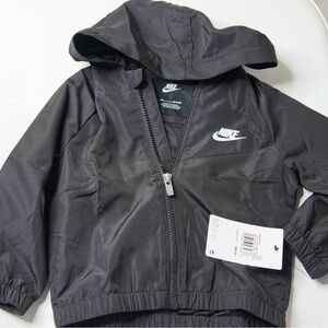 Nike Black Windbreaker Jacket